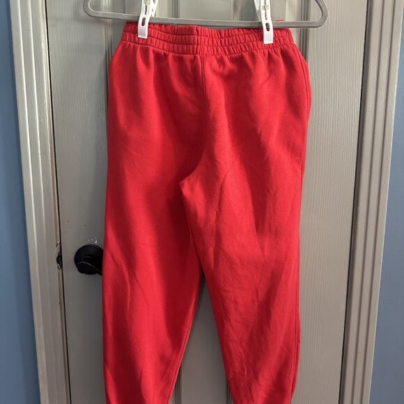 Nike Sportswear Club Fleece Big Kids Joggers Size L RED - Picture 3 of 4